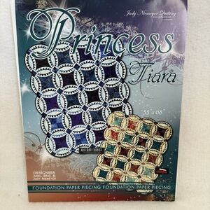 Princess Tiara Wedding Ring Quilt Pattern Judy Niemeyer by Quiltworks NEW​​​​​